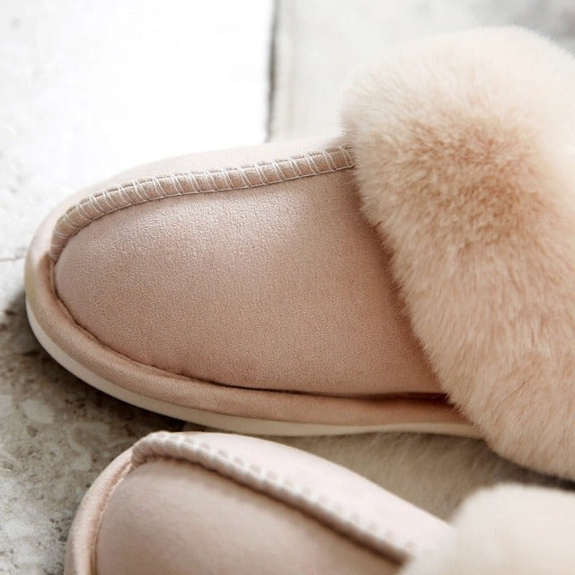 COASIE Cosy Soft Warm Slippers For Women In Vegan Faux Fur